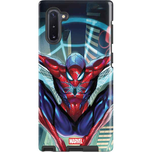Marvel Spiderman Spiderman Armor MK IV Galaxy Cases