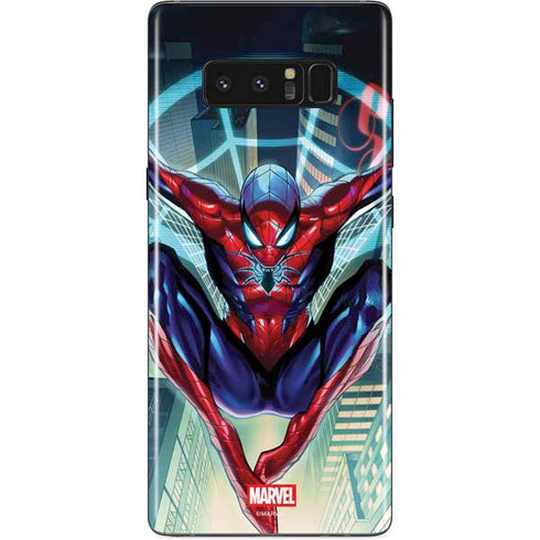 Marvel Spiderman Spiderman Armor MK IV Galaxy Note 8 Skin