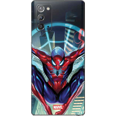 Marvel Spiderman Spiderman Armor MK IV Galaxy Note20 5G Skin