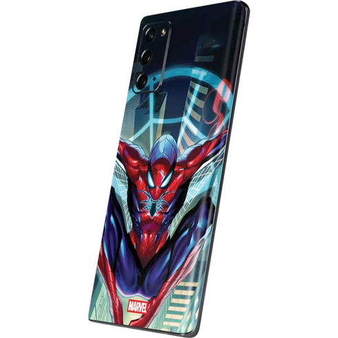 Marvel Spiderman Spiderman Armor MK IV Galaxy Note20 5G Skin