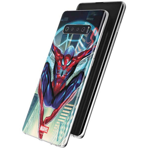 Marvel Spiderman Spiderman Armor MK IV Galaxy S10 Plus Skin