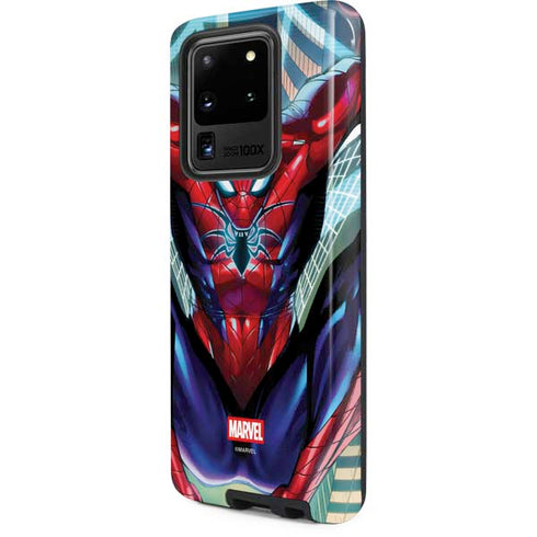 Marvel Spiderman Spiderman Armor MK IV Galaxy S20 Ultra 5G Pro Case