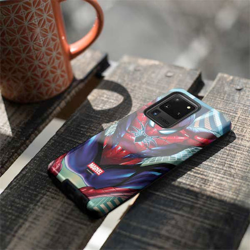 Marvel Spiderman Spiderman Armor MK IV Galaxy S20 Ultra 5G Pro Case