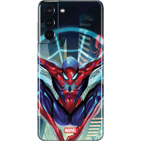 Marvel Spiderman Spiderman Armor MK IV Galaxy S21 5G Skin
