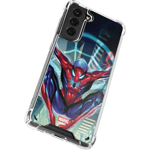 Marvel Spiderman Spiderman Armor MK IV Galaxy S21 Plus 5G Clear Case
