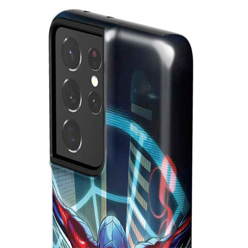 Marvel Spiderman Spiderman Armor MK IV Galaxy S21 Ultra 5G Pro Case