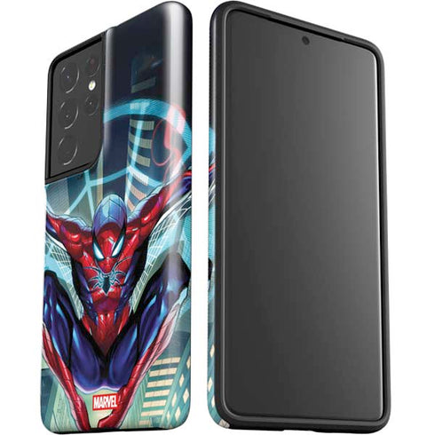 Marvel Spiderman Spiderman Armor MK IV Galaxy S21 Ultra 5G Pro Case