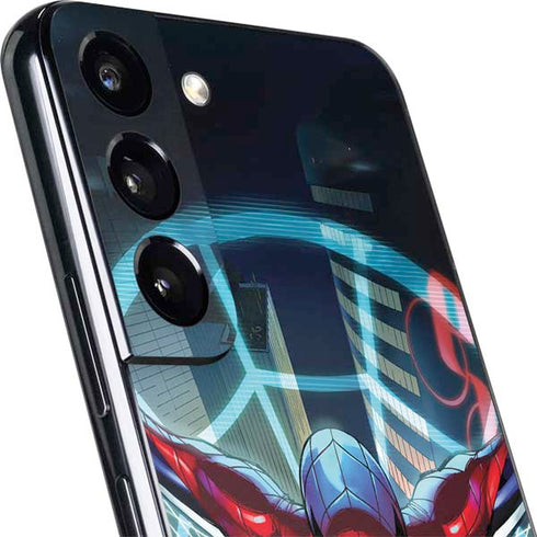 Marvel Spiderman Spiderman Armor MK IV Galaxy S22 Skin