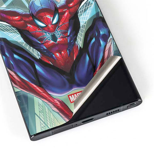 Marvel Spiderman Spiderman Armor MK IV Galaxy S22 Ultra Skin