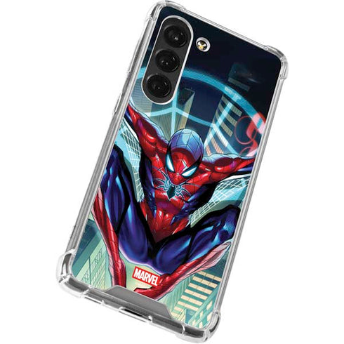 Marvel Spiderman Spiderman Armor MK IV Galaxy S23 Clear Case