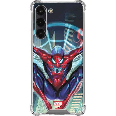 Marvel Spiderman Spiderman Armor MK IV Galaxy S23 Plus Clear Case