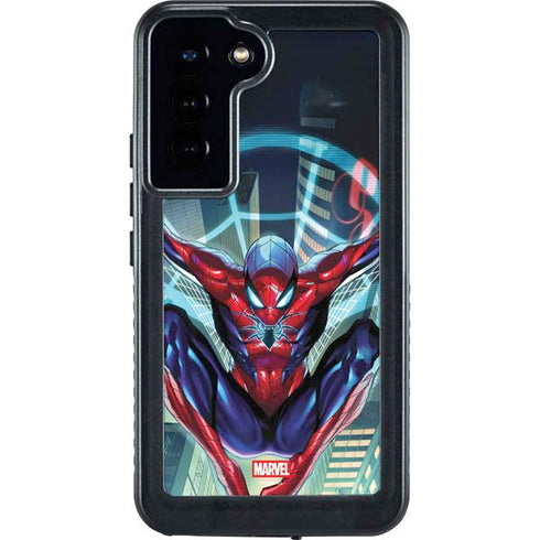 Marvel Spiderman Spiderman Armor MK IV Galaxy S23 Plus Waterproof Case