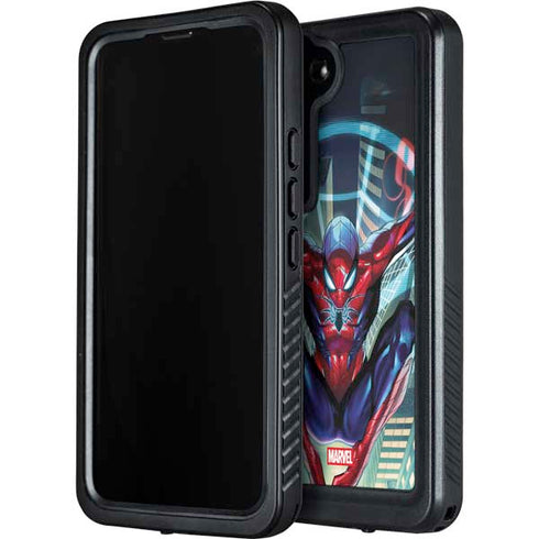 Marvel Spiderman Spiderman Armor MK IV Galaxy S23 Plus Waterproof Case