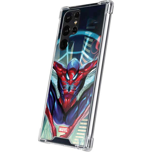 Marvel Spiderman Spiderman Armor MK IV Galaxy S23 Ultra Clear Case