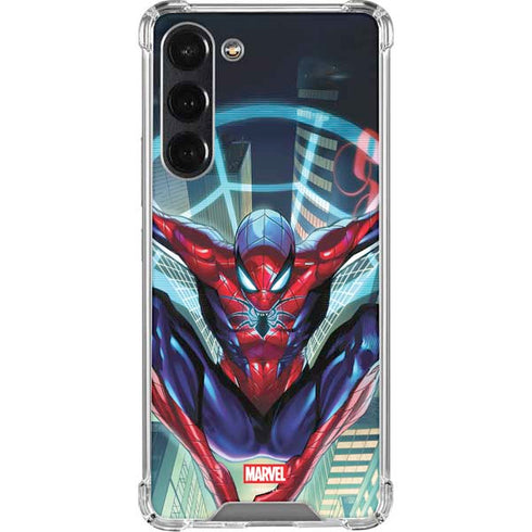 Marvel Spiderman Spiderman Armor MK IV Galaxy S24 FE Clear Case