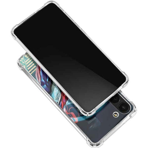 Marvel Spiderman Spiderman Armor MK IV Galaxy S24 FE Clear Case