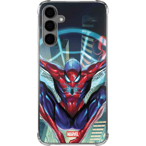 Marvel Spiderman Spiderman Armor MK IV Galaxy S24 Plus Clear Case
