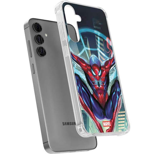 Marvel Spiderman Spiderman Armor MK IV Galaxy S24 Plus Clear Case
