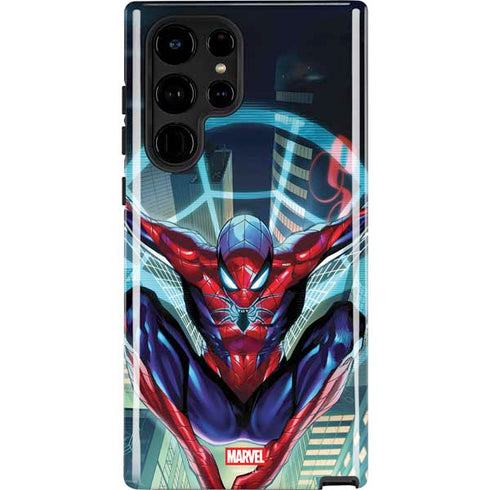 Marvel Spiderman Spiderman Armor MK IV Galaxy Cases