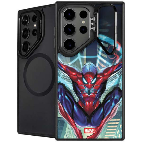 Marvel Spiderman Spiderman Armor MK IV Galaxy S24 Ultra Kickstand Case