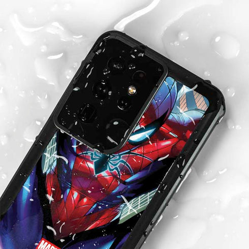 Marvel Spiderman Spiderman Armor MK IV Galaxy S24 Ultra Waterproof Case
