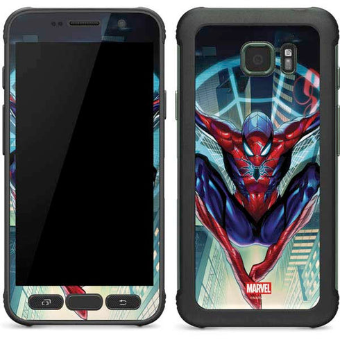 Marvel Spiderman Spiderman Armor MK IV Galaxy S7 Active Skin