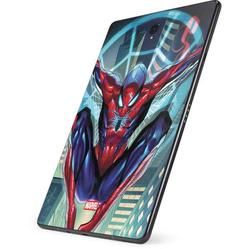 Marvel Spiderman Spiderman Armor MK IV Samsung Galaxy Tab Skin
