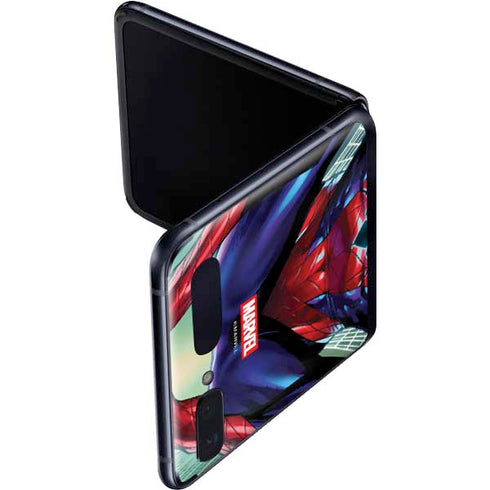 Marvel Spiderman Spiderman Armor MK IV Galaxy Z Flip Skin