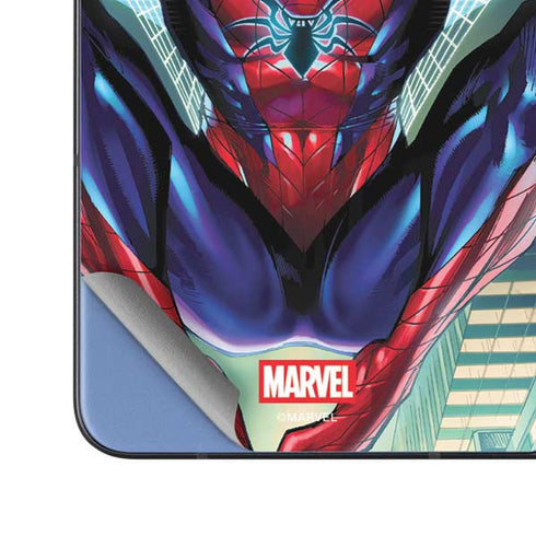 Marvel Spiderman Spiderman Armor MK IV Galaxy Z Fold5 5G Skin
