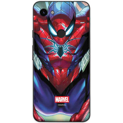 Marvel Spiderman Spiderman Armor MK IV Google Pixel 3a Skin