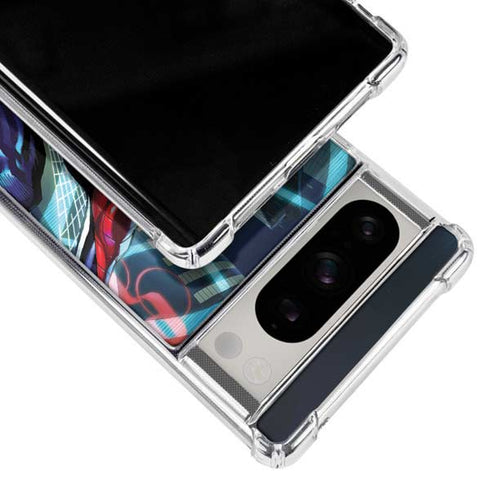Marvel Spiderman Spiderman Armor MK IV Google Pixel 8 Pro Clear Case