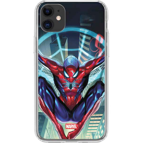 Marvel Spiderman Spiderman Armor MK IV iPhone 11 Clear Case