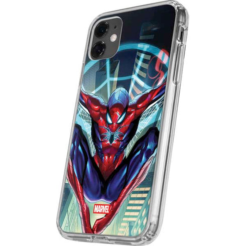 Marvel Spiderman Spiderman Armor MK IV iPhone 11 Clear Case
