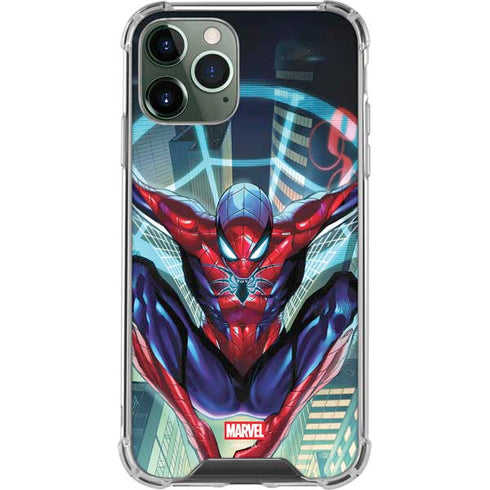 Marvel Spiderman Spiderman Armor MK IV iPhone 12 Pro Clear Case