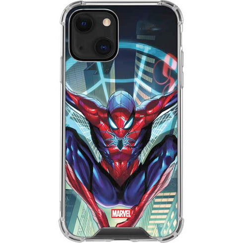 Marvel Spiderman Spiderman Armor MK IV iPhone 13 Mini Clear Case