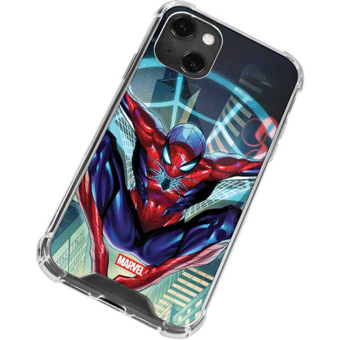 Marvel Spiderman Spiderman Armor MK IV iPhone 13 Mini Clear Case