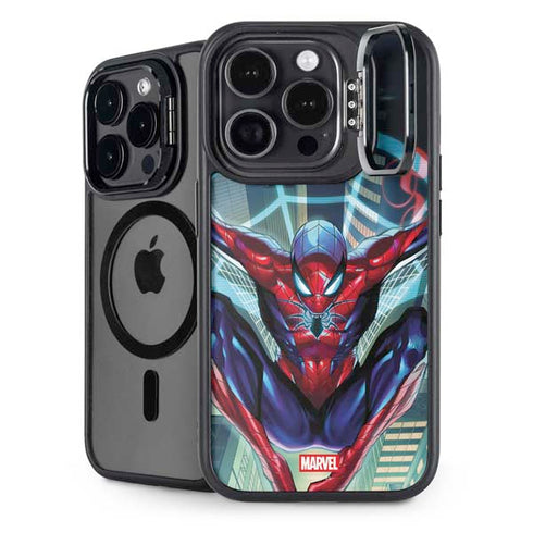 Marvel Spiderman Spiderman Armor MK IV iPhone 14 Pro Kickstand Case