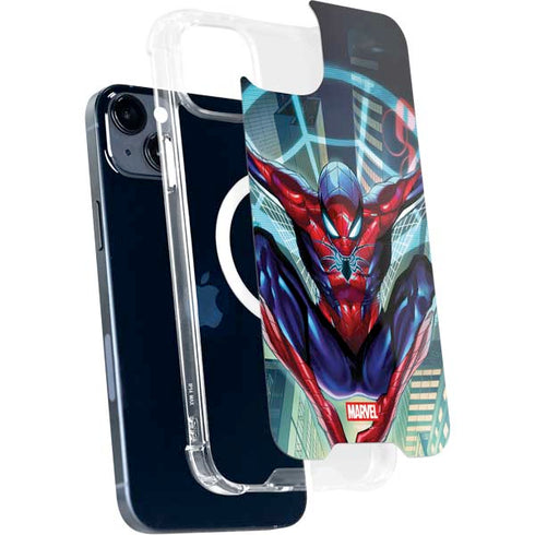 Marvel Spiderman Spiderman Armor MK IV iPhone 15 Plus MagSafe Case