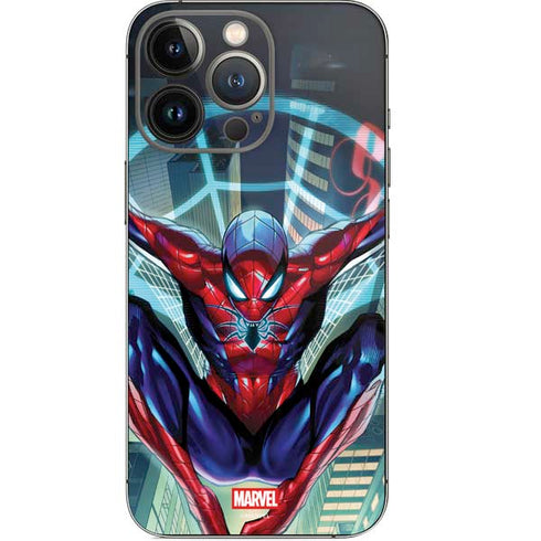 Marvel Spiderman Spiderman Armor MK IV iPhone 15 Pro Skin