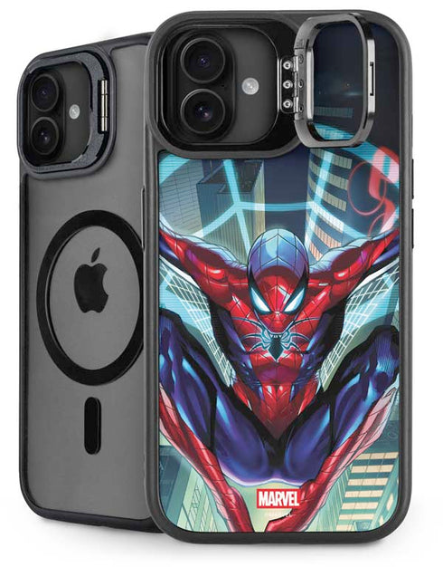 Marvel Spiderman Spiderman Armor MK IV iPhone 16 Kickstand Case