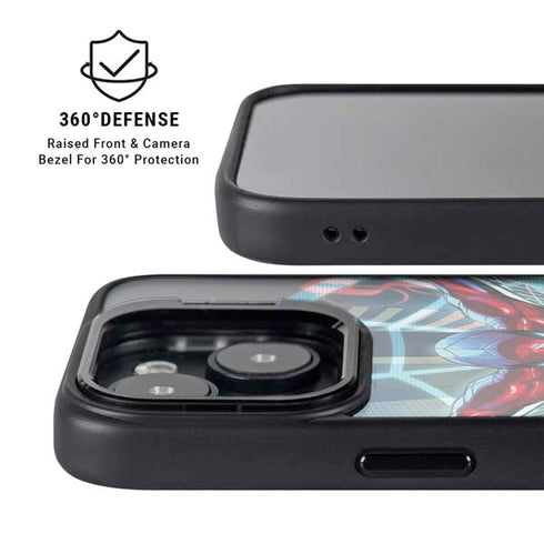 Marvel Spiderman Spiderman Armor MK IV iPhone 16 Plus Kickstand Case