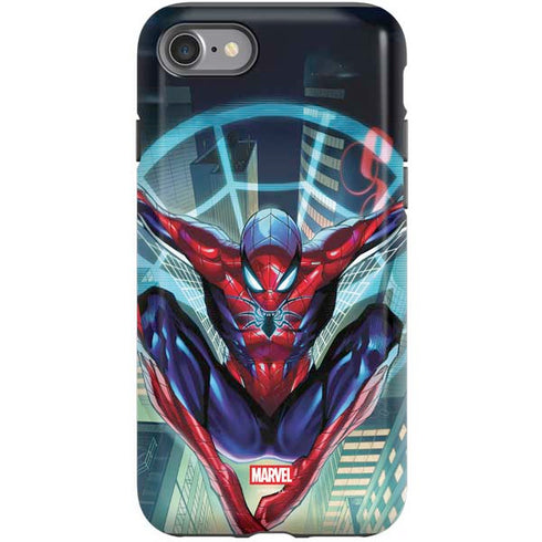 Marvel Spiderman Spiderman Armor MK IV iPhone SE (2nd & 3rd Gen) Pro Case