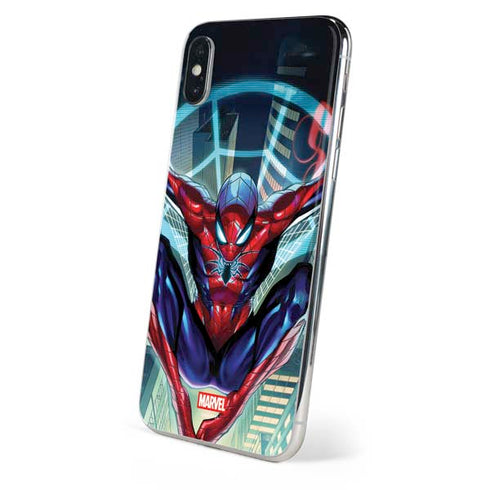 Marvel Spiderman Spiderman Armor MK IV iPhone X Skin