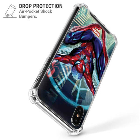 Marvel Spiderman Spiderman Armor MK IV iPhone X/XS Clear Case
