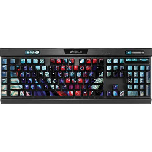 Marvel Spiderman Spiderman Armor MK IV K95 RGB PLATINUM Mechanical Gaming Keyboard Skin
