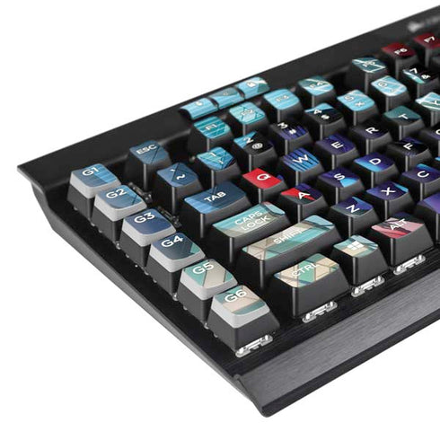 Marvel Spiderman Spiderman Armor MK IV K95 RGB PLATINUM Mechanical Gaming Keyboard Skin