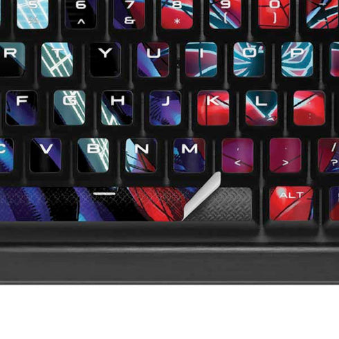 Marvel Spiderman Spiderman Armor MK IV K95 RGB PLATINUM Mechanical Gaming Keyboard Skin