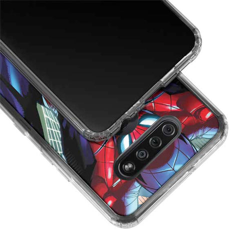 Marvel Spiderman Spiderman Armor MK IV LG K51/Q51 Clear Case