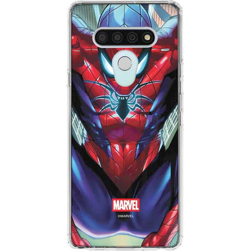 Marvel Spiderman Spiderman Armor MK IV LG Stylo 6 Clear Case