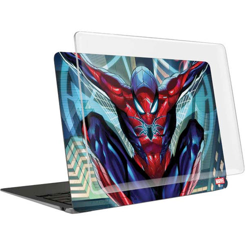 Marvel Spiderman Spiderman Armor MK IV MacBook Air 15in (2023-2025) Case plus Skin